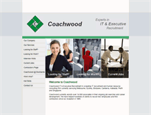 Tablet Screenshot of coachwood.com.au